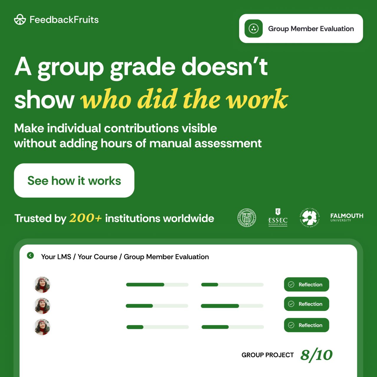 FeedbackFruits ad