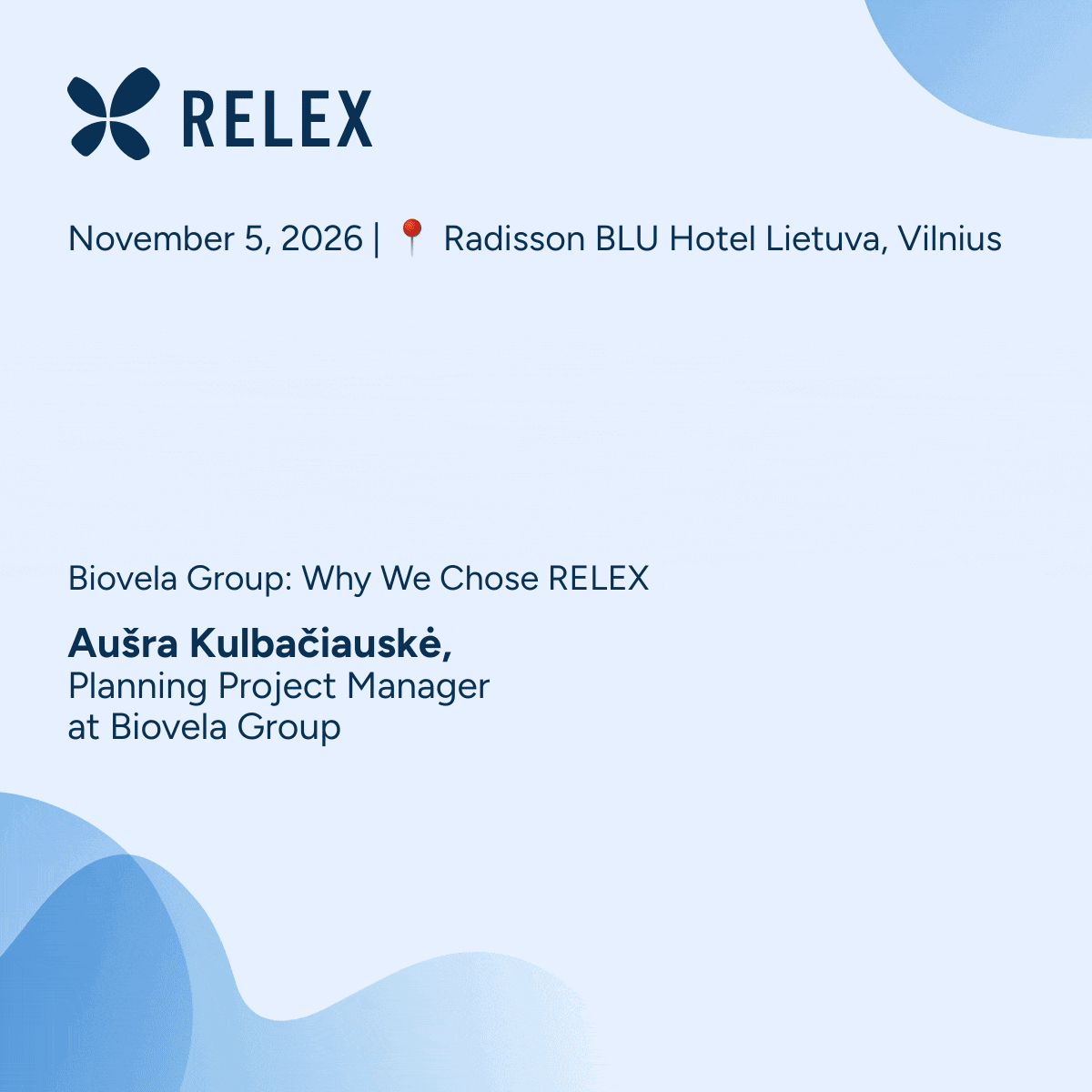 RELEX Solutions ad