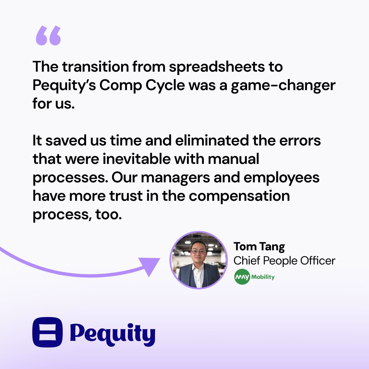 Pequity, an ADP company ad