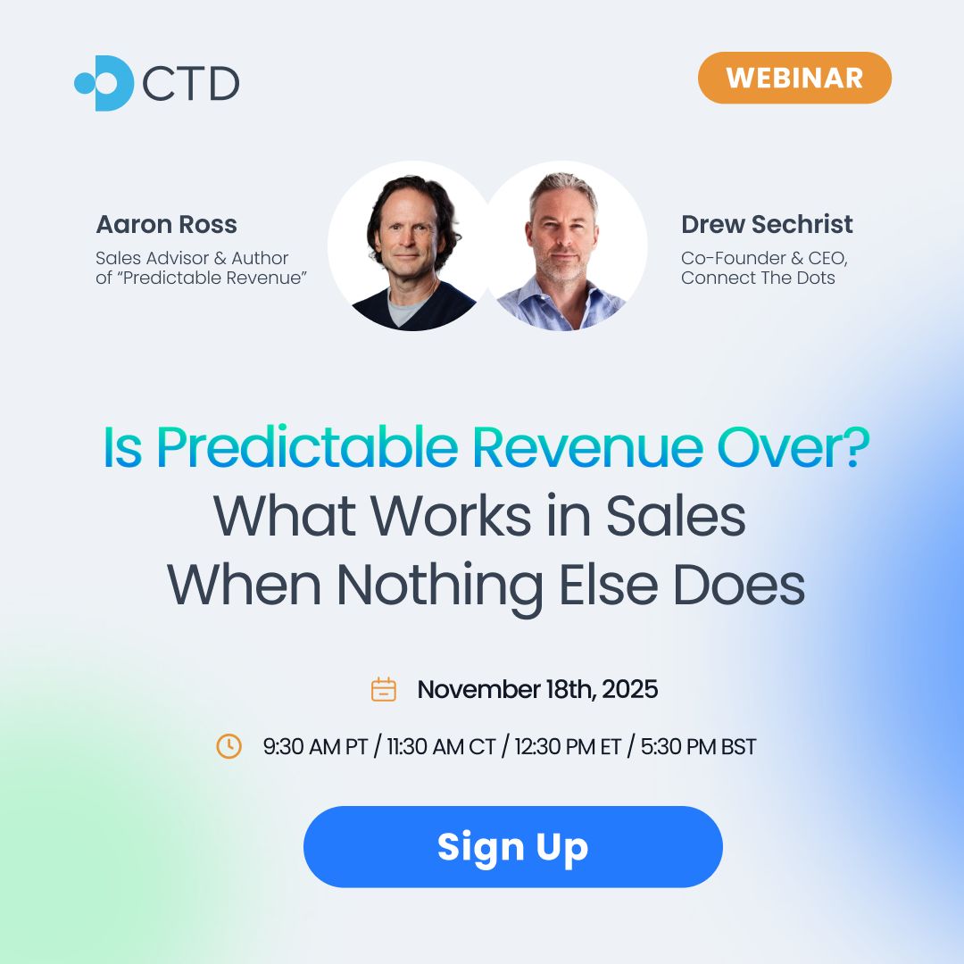 Connect The Dots ad