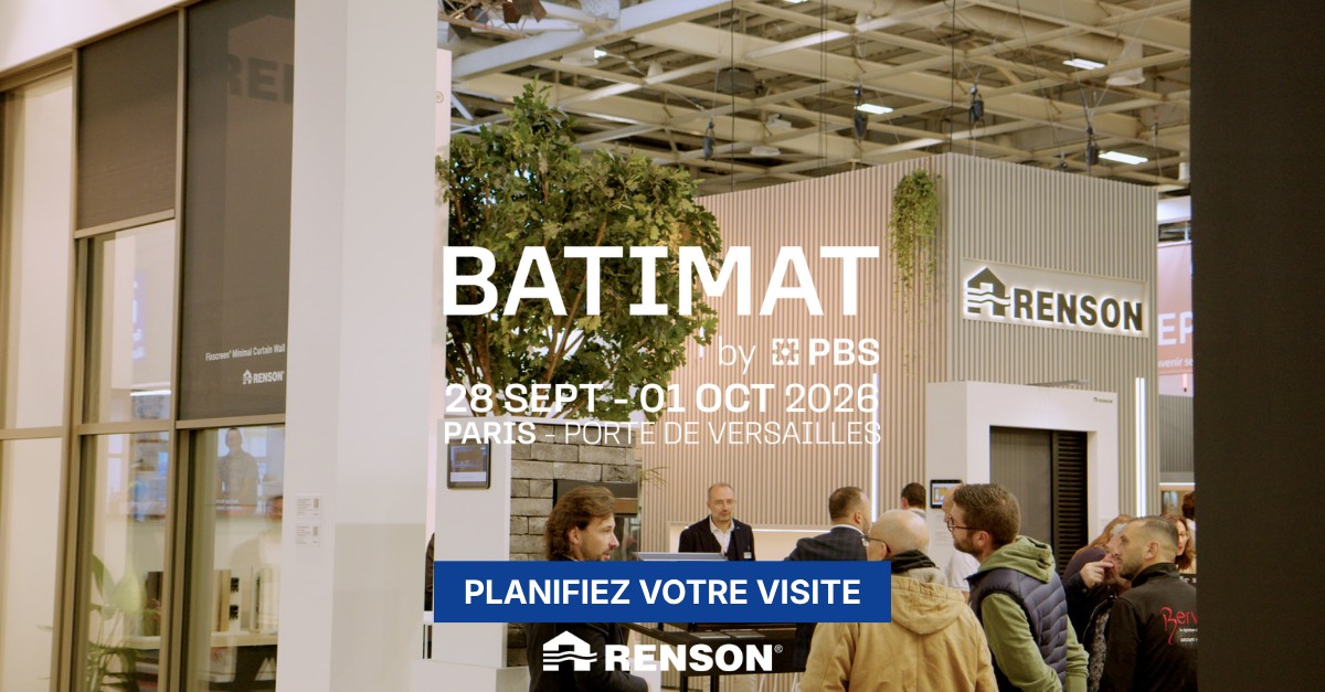 RENSON Ventilation - Sunprotection - Outdoor ad