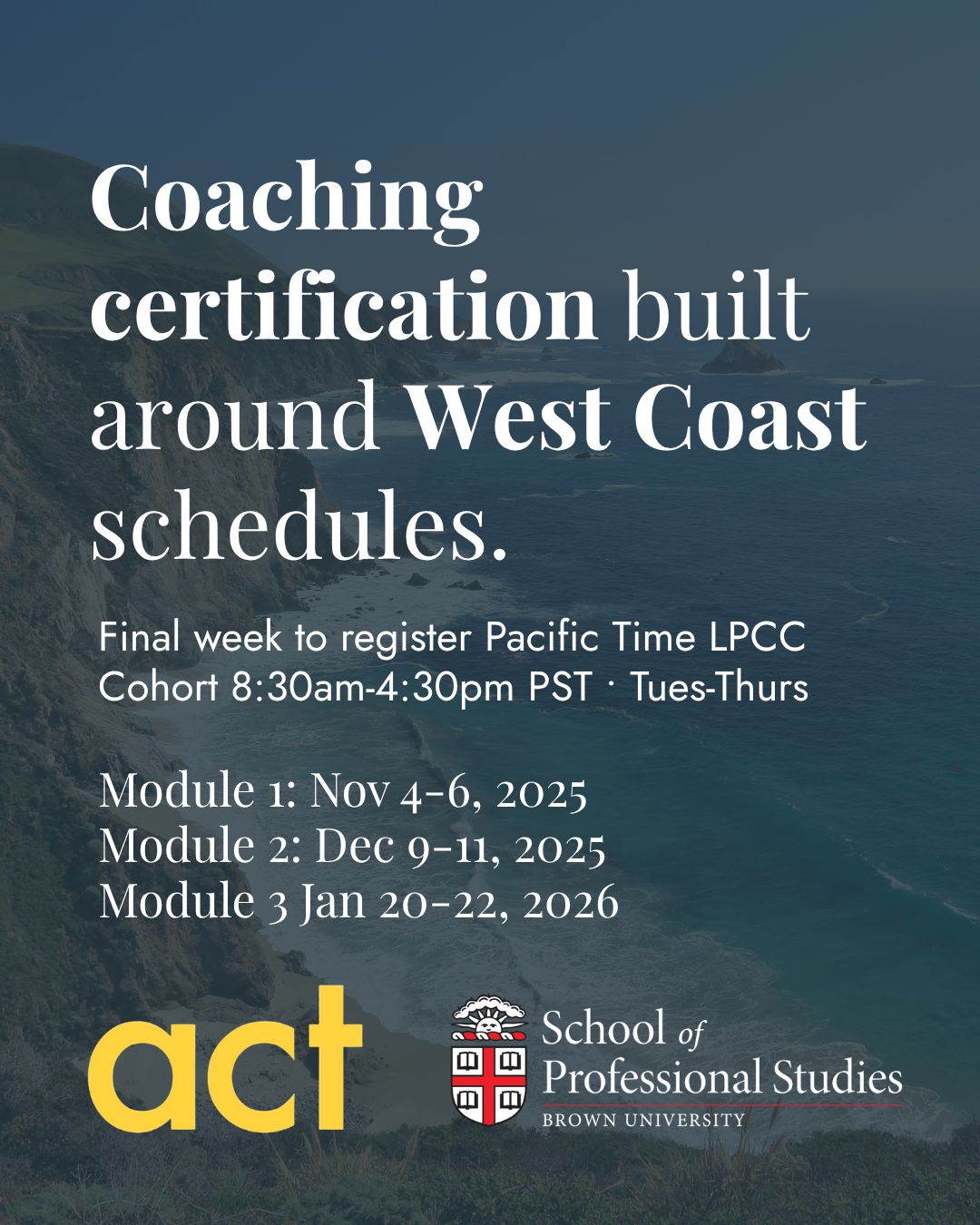 ACT Leadership ad