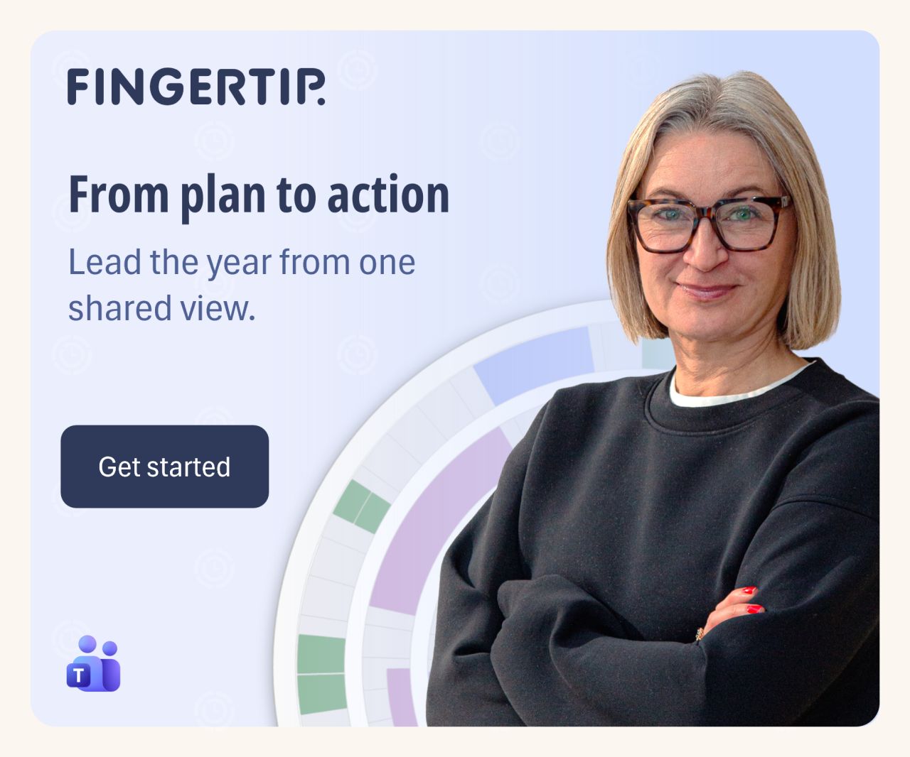 Fingertip ad