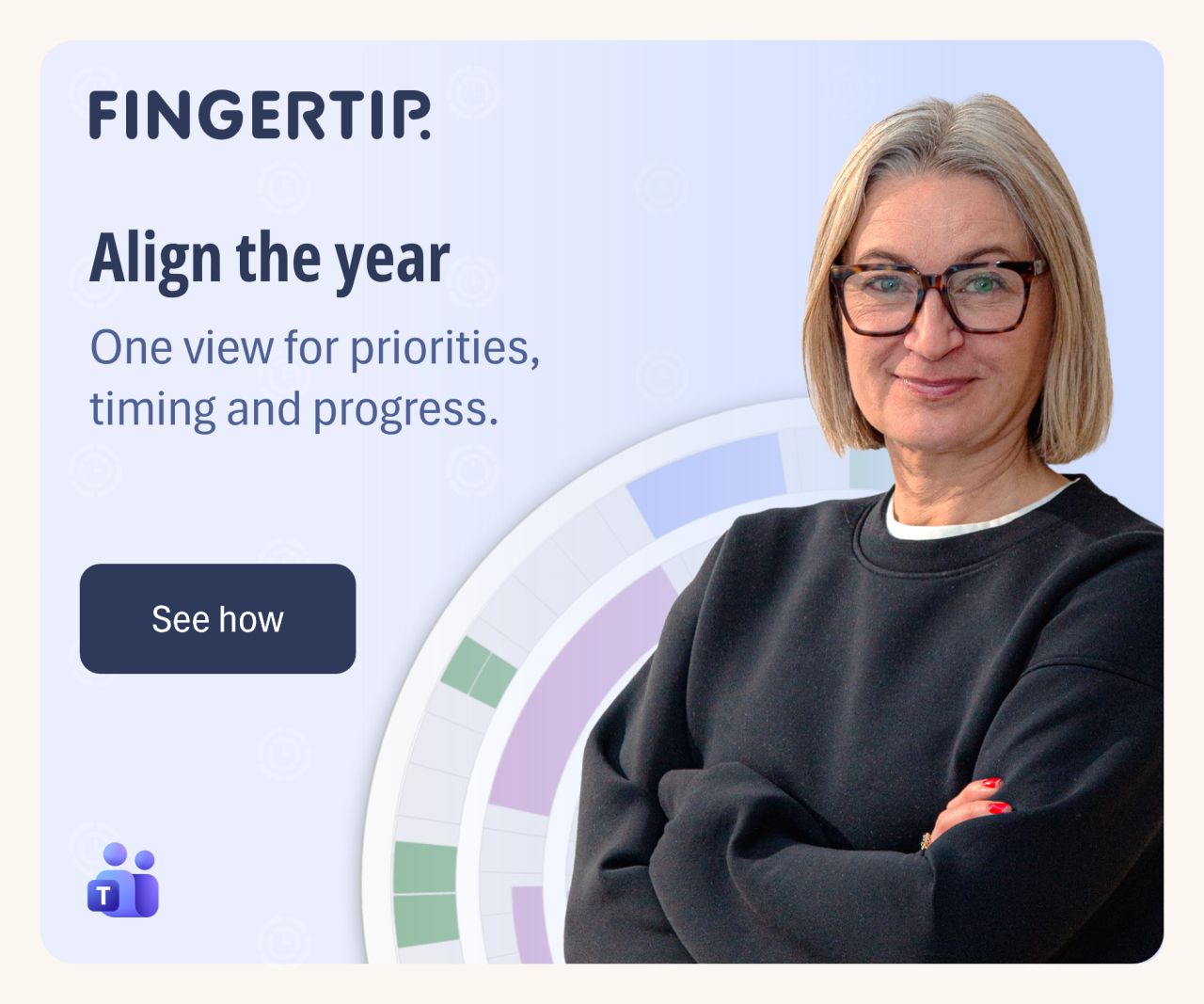 Fingertip ad