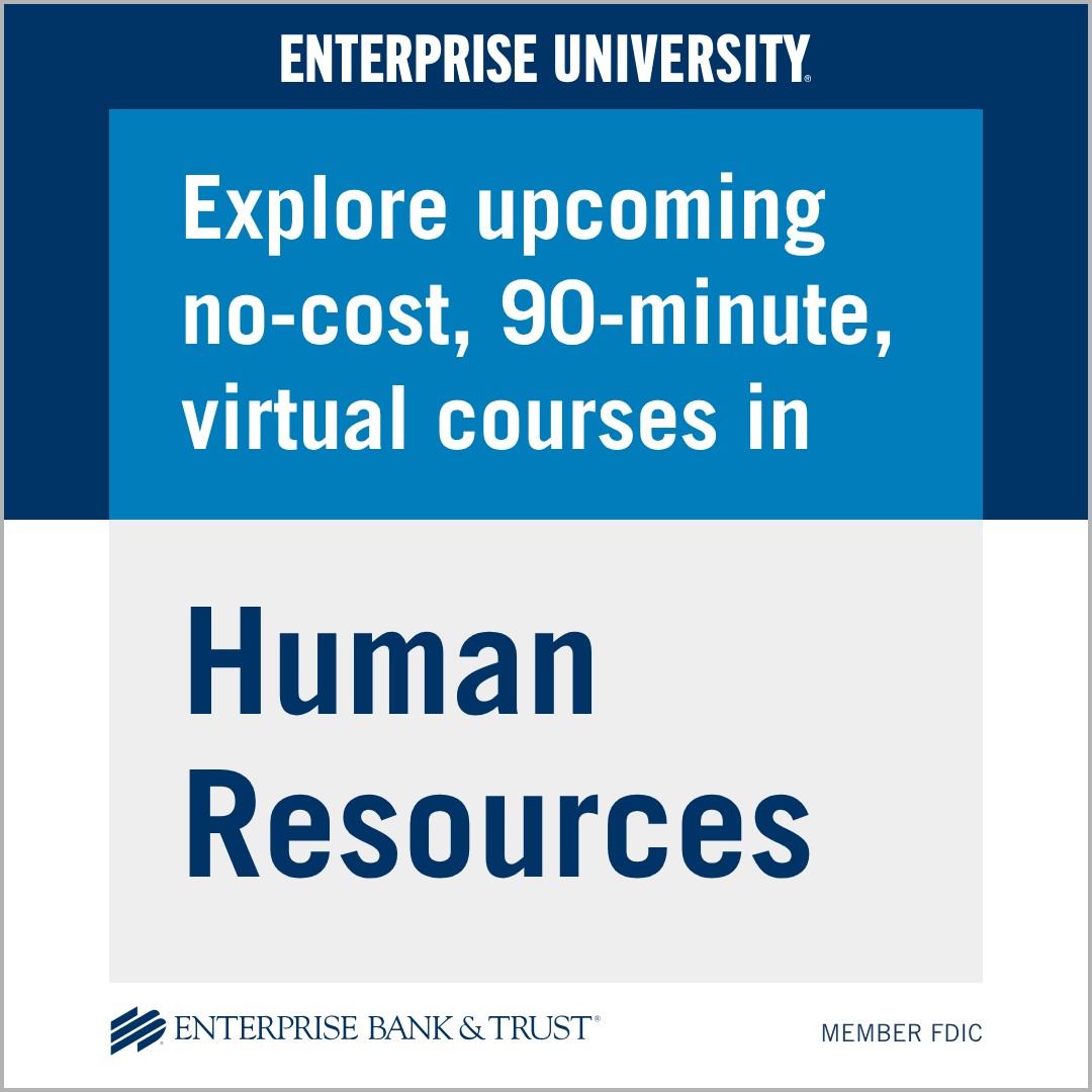 Enterprise Bank & Trust ad