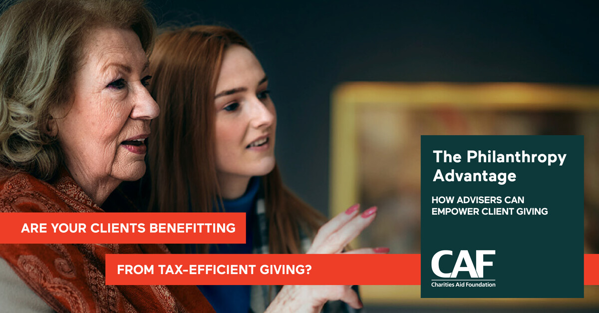 Charities Aid Foundation (CAF) ad