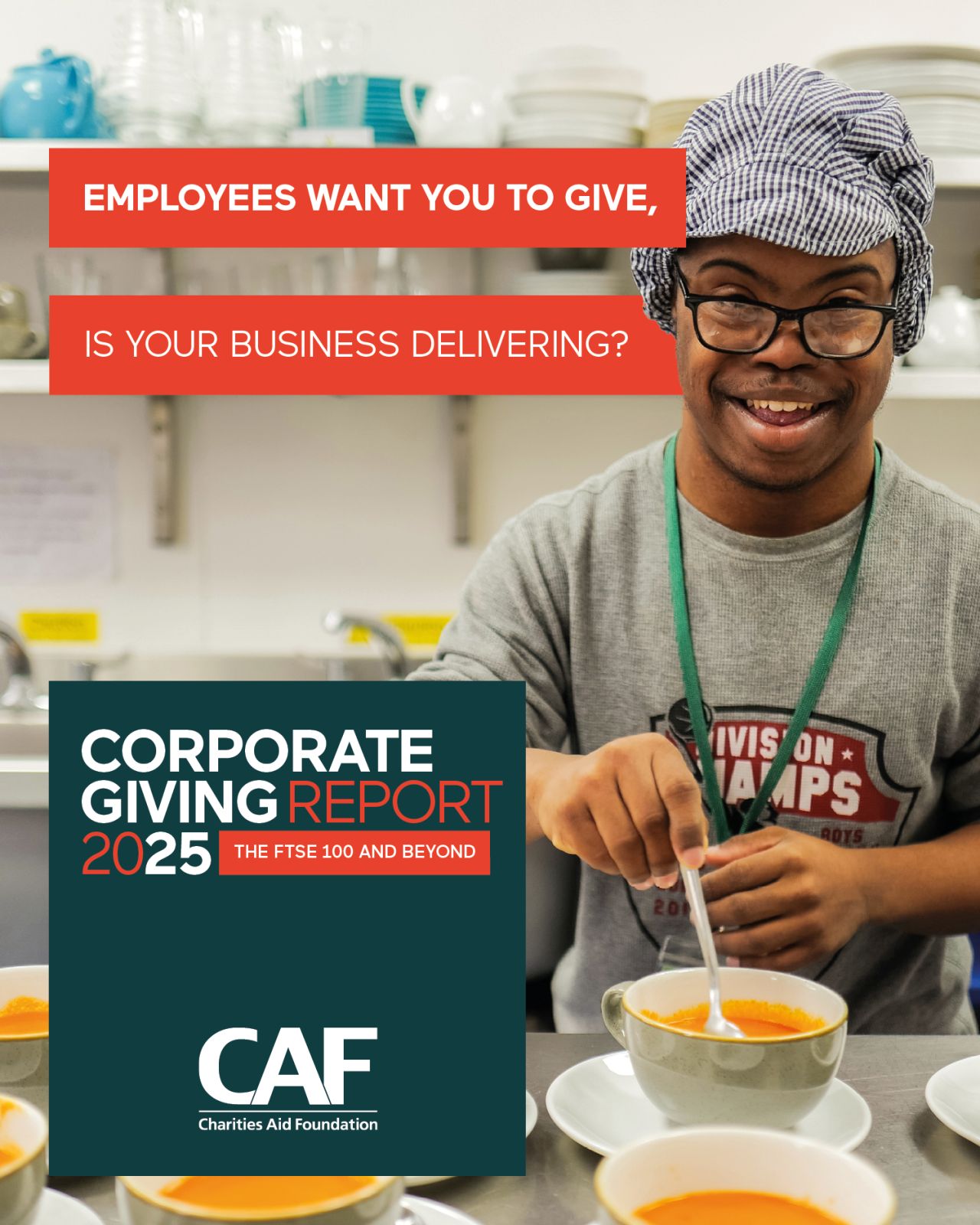 Charities Aid Foundation (CAF) ad