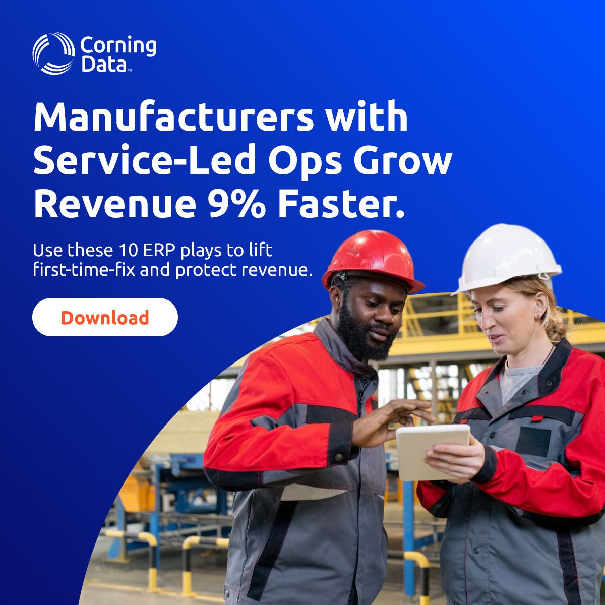 Corning Data ad