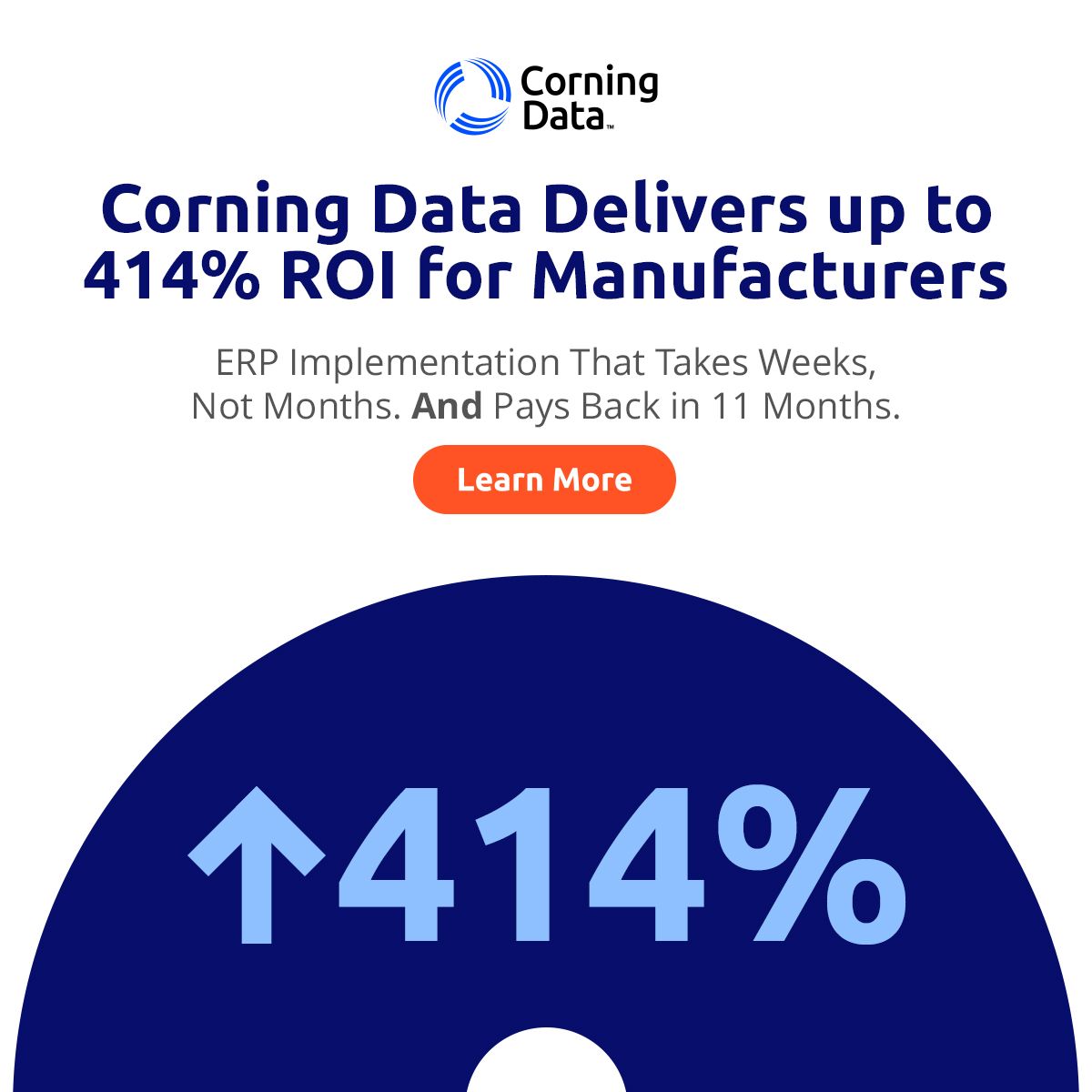 Corning Data ad
