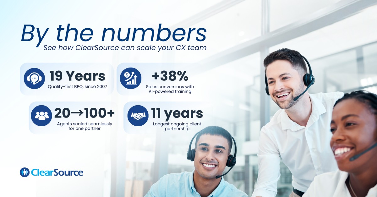 ClearSource BPO ad
