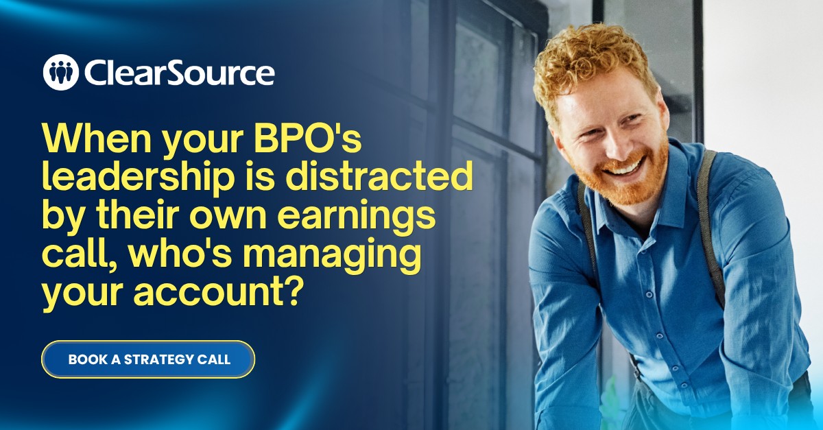 ClearSource BPO ad