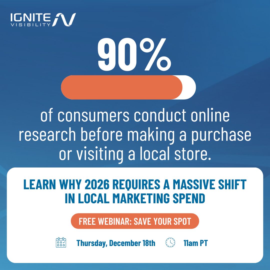 Ignite Visibility ad