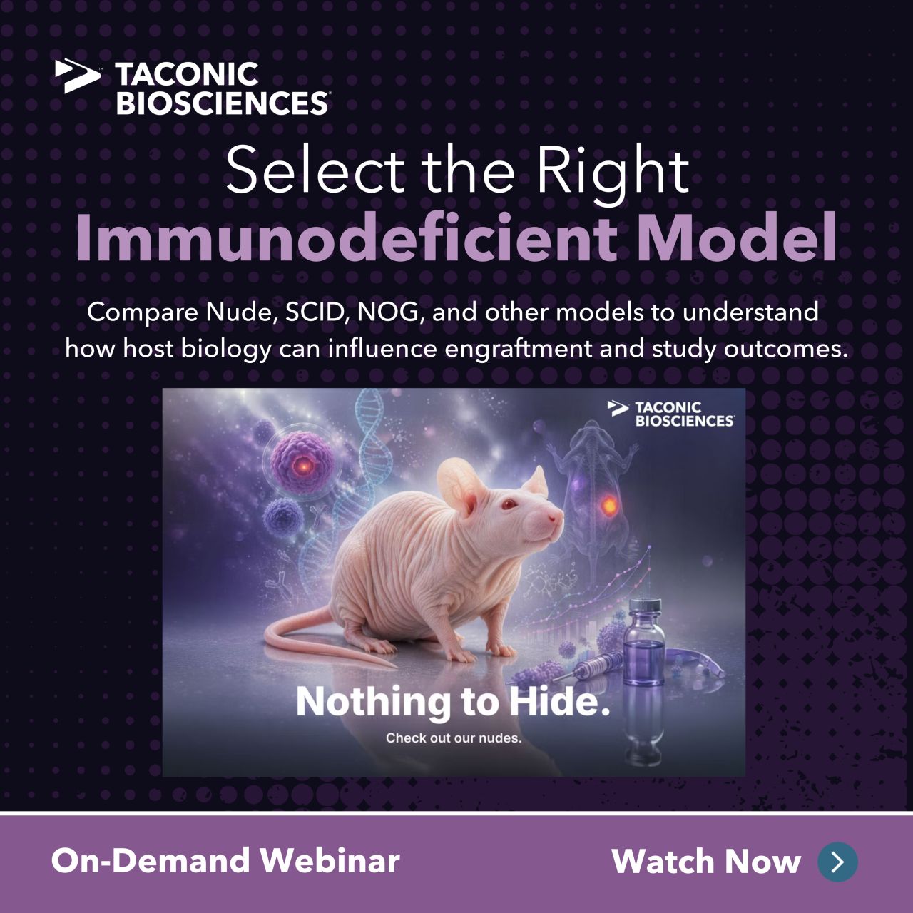 Taconic Biosciences ad