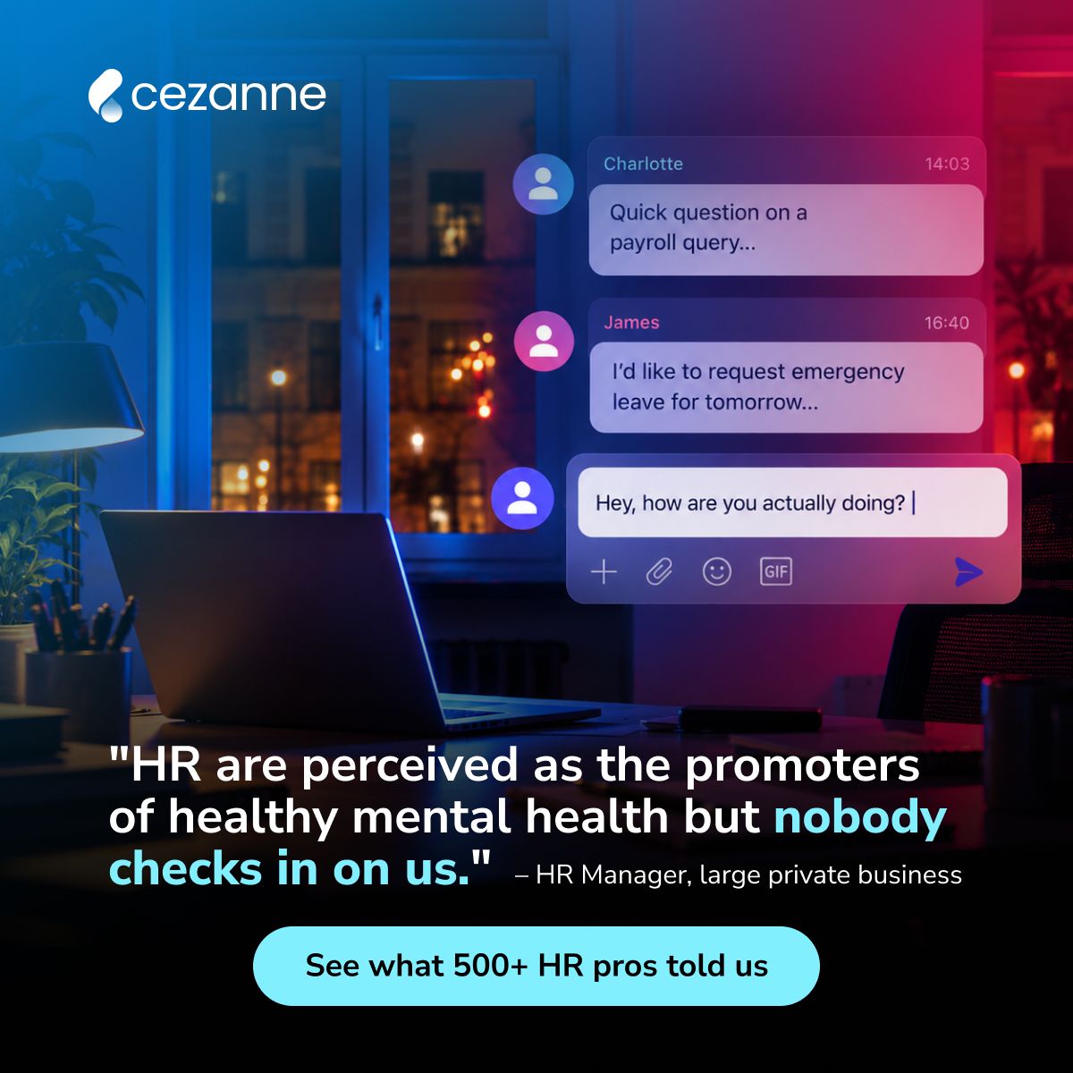 Cezanne HR ad