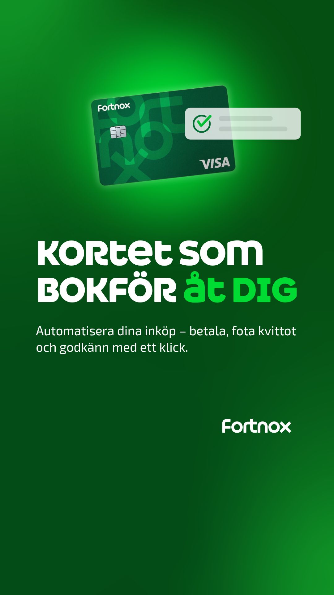 Fortnox ad