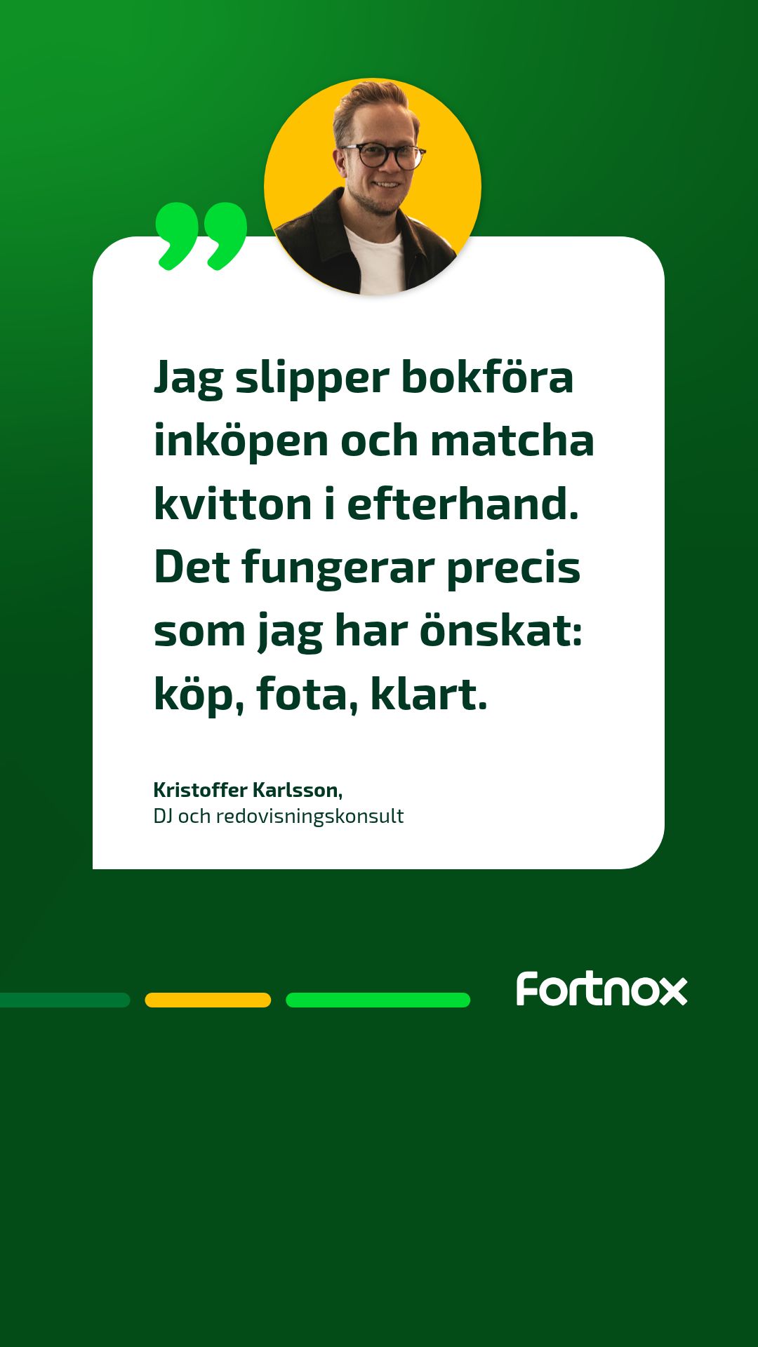 Fortnox ad