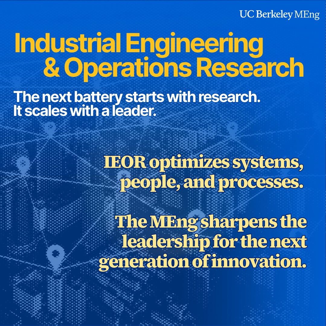UC Berkeley Master of Engineering ad