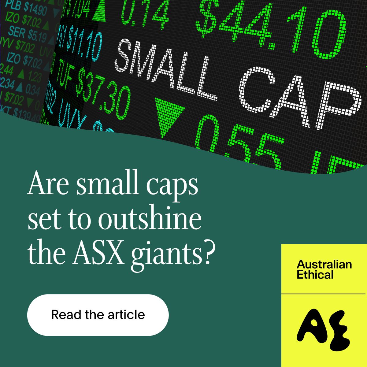 Australian Ethical Investment ad