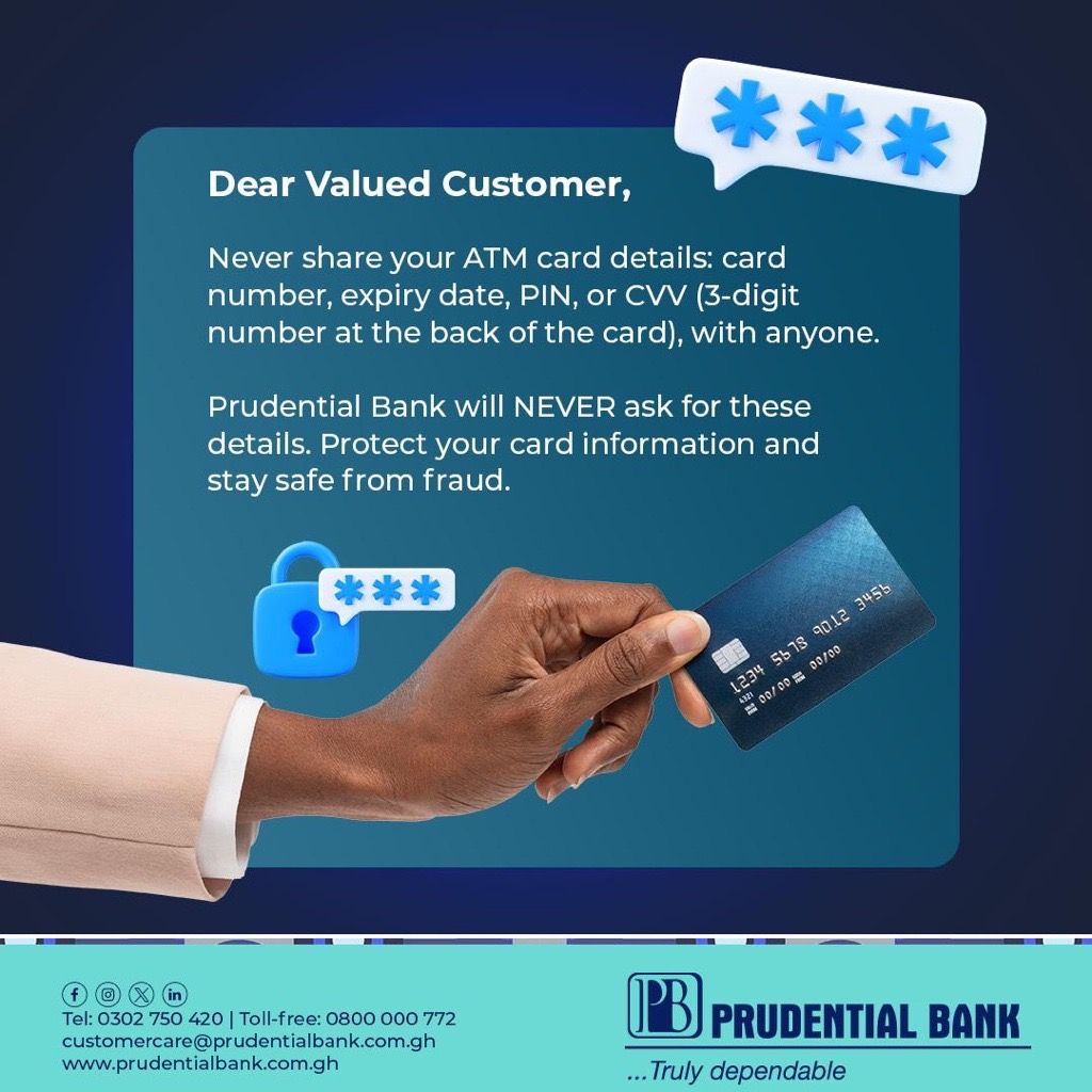Prudential Bank Ghana ad