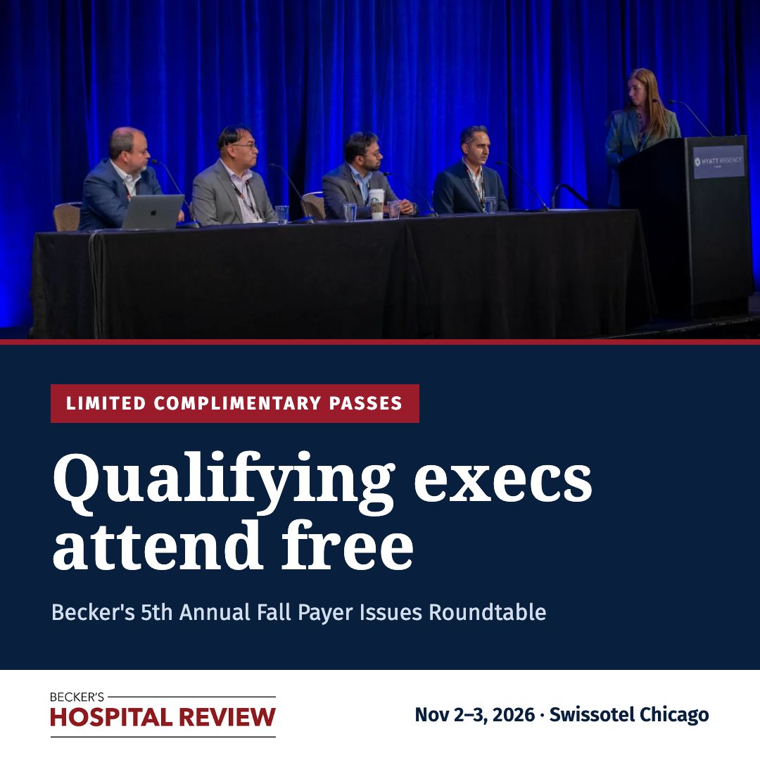 Becker's Healthcare ad