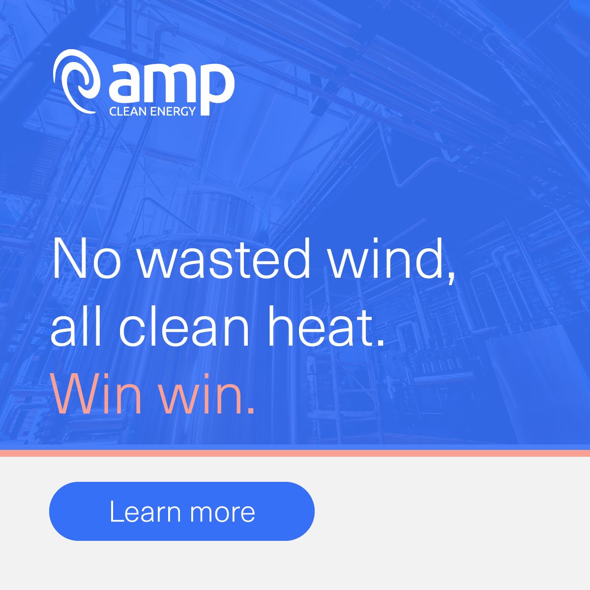 AMP Clean Energy ad
