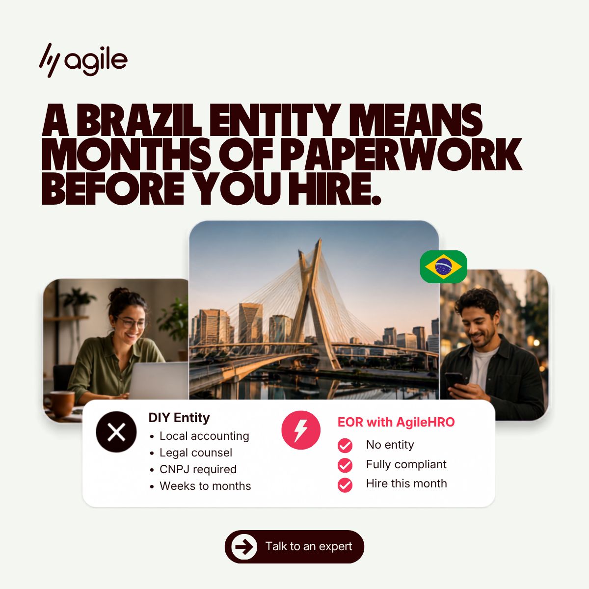 AgileHRO ad