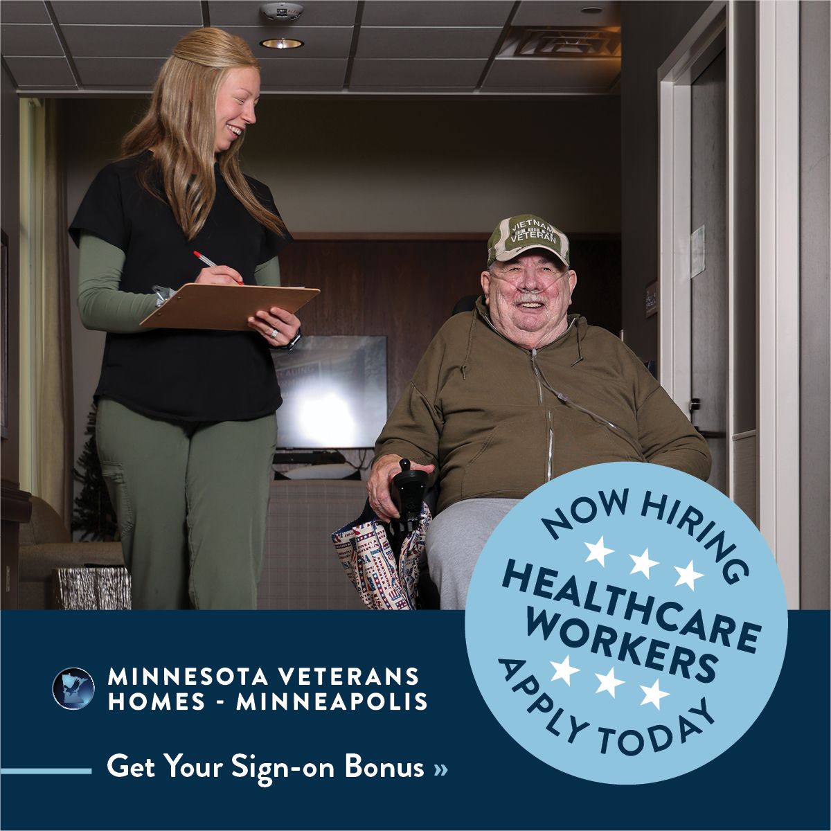 Minnesota Department of Veterans Affairs (MDVA) ad