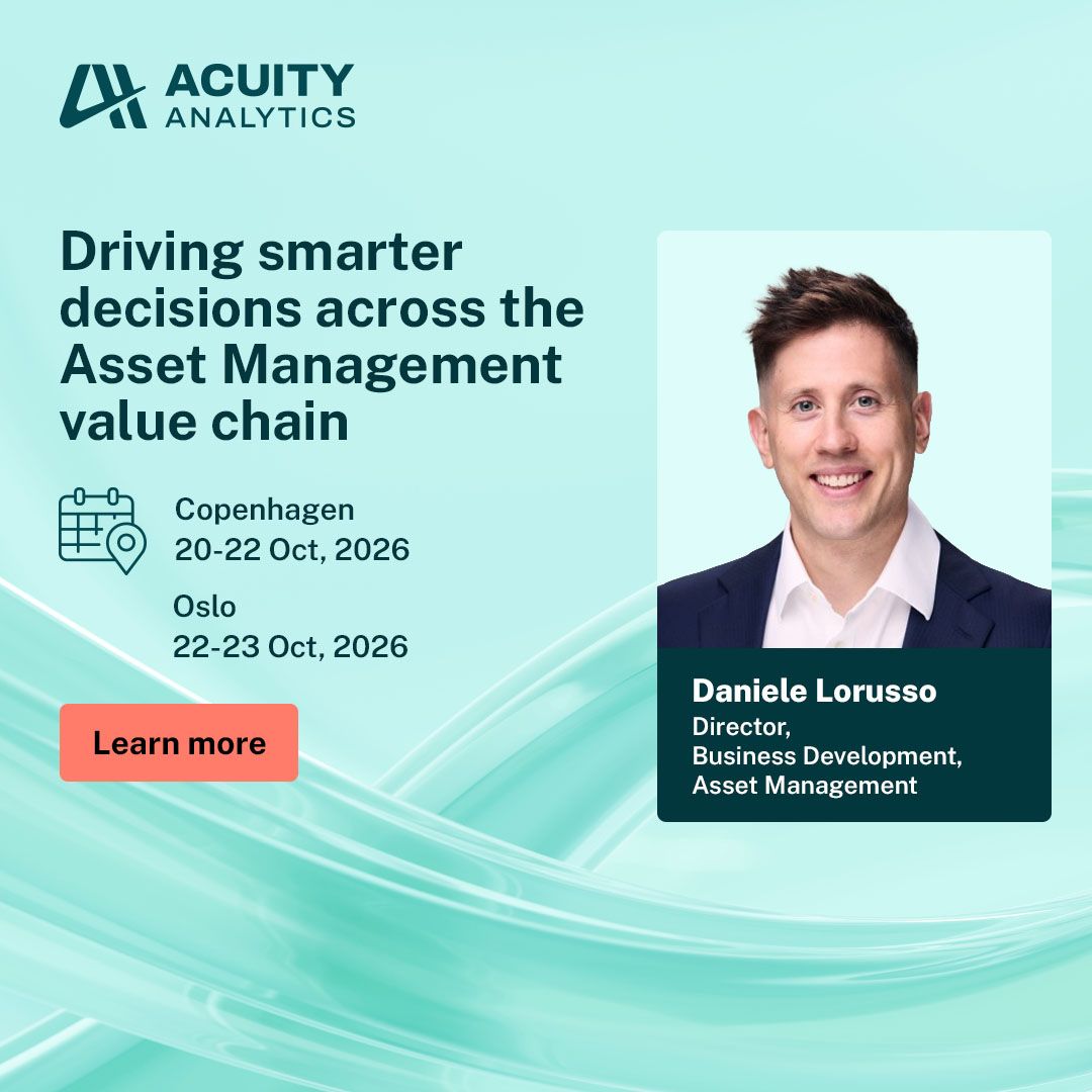 Acuity Analytics ad