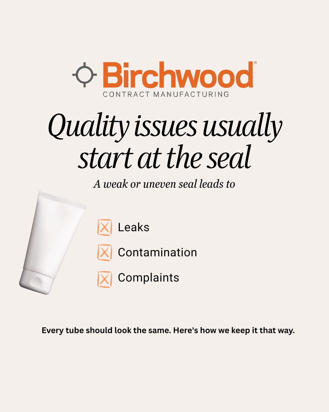 Birchwood Contract Manufacturing ad
