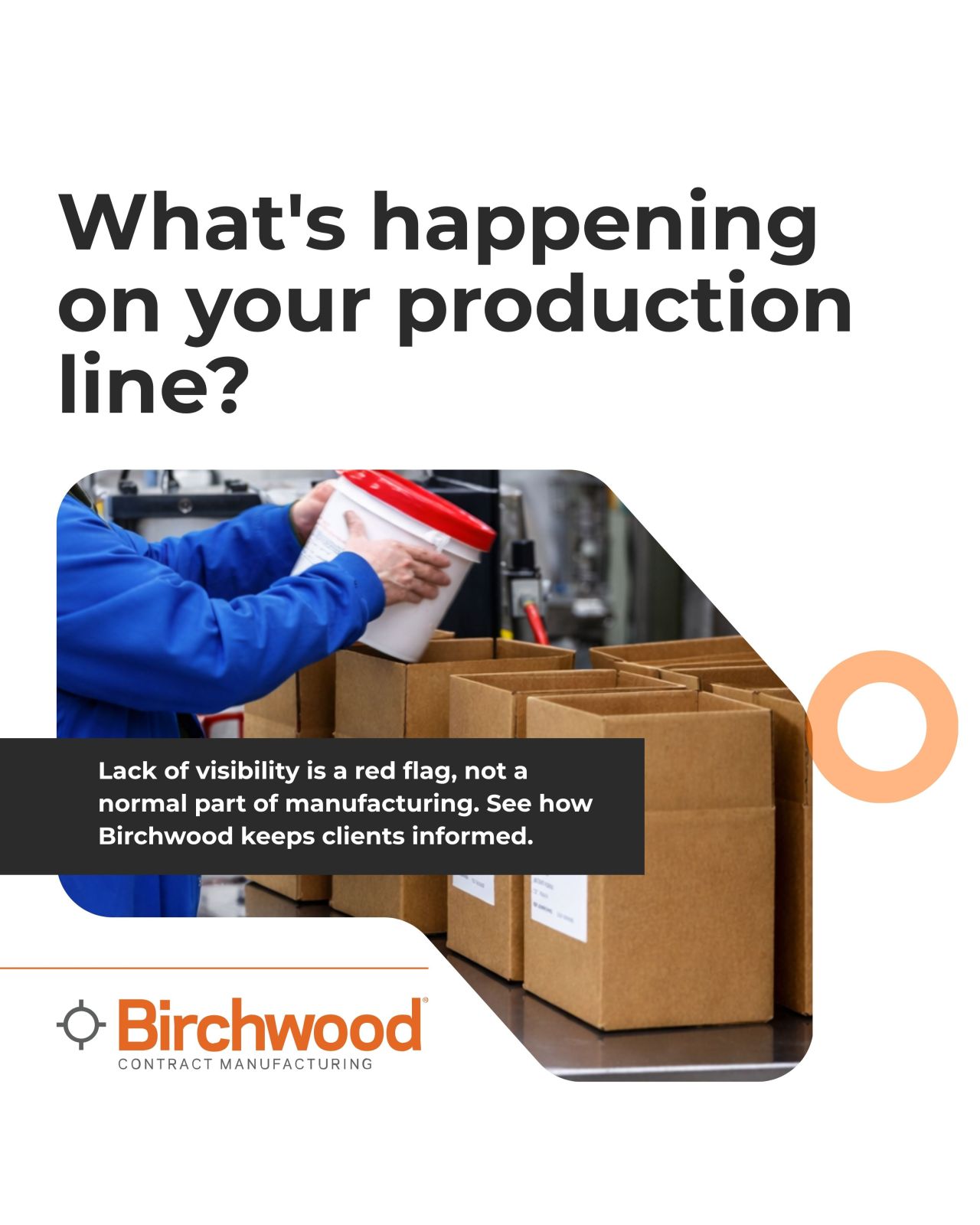 Birchwood Contract Manufacturing ad