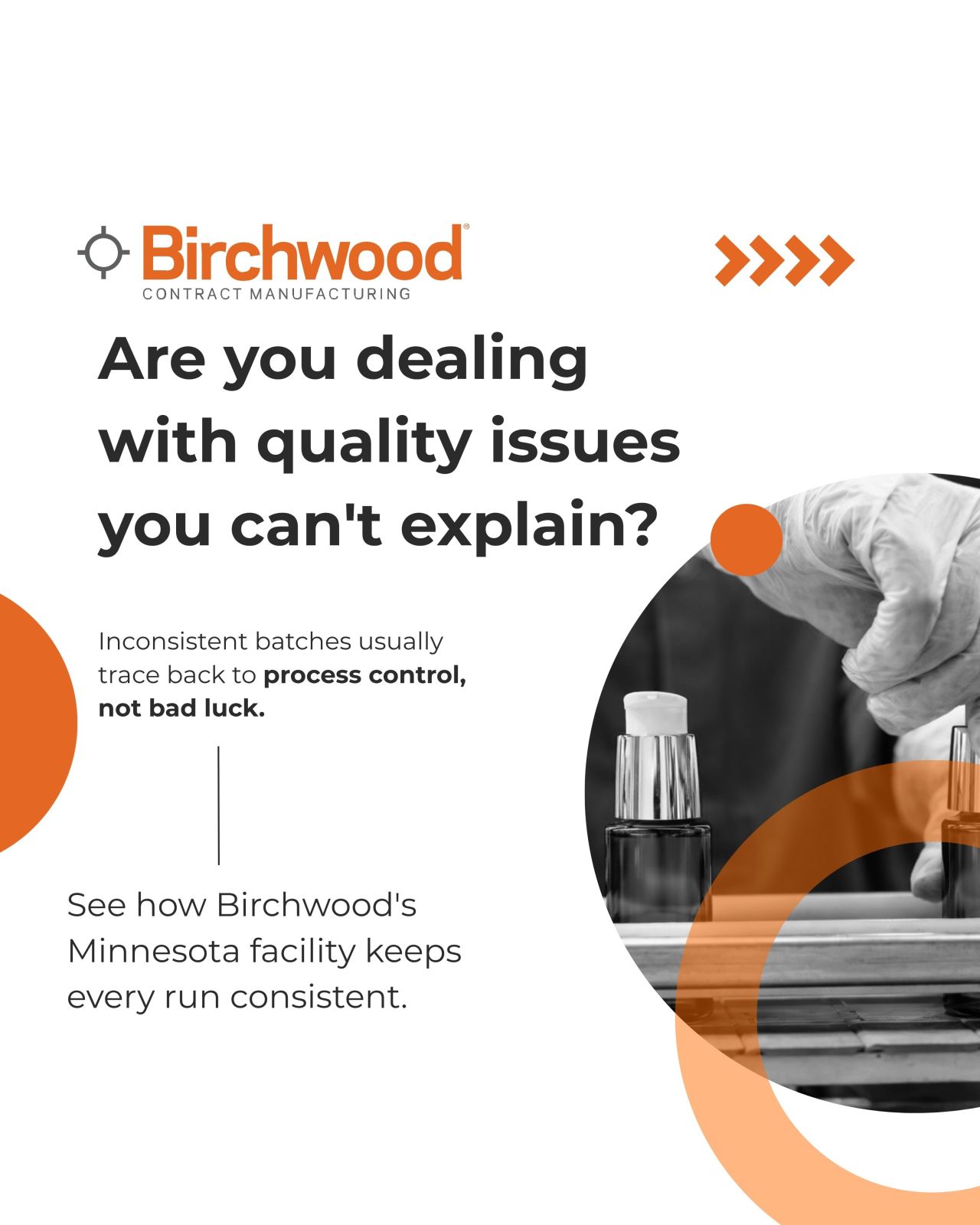 Birchwood Contract Manufacturing ad
