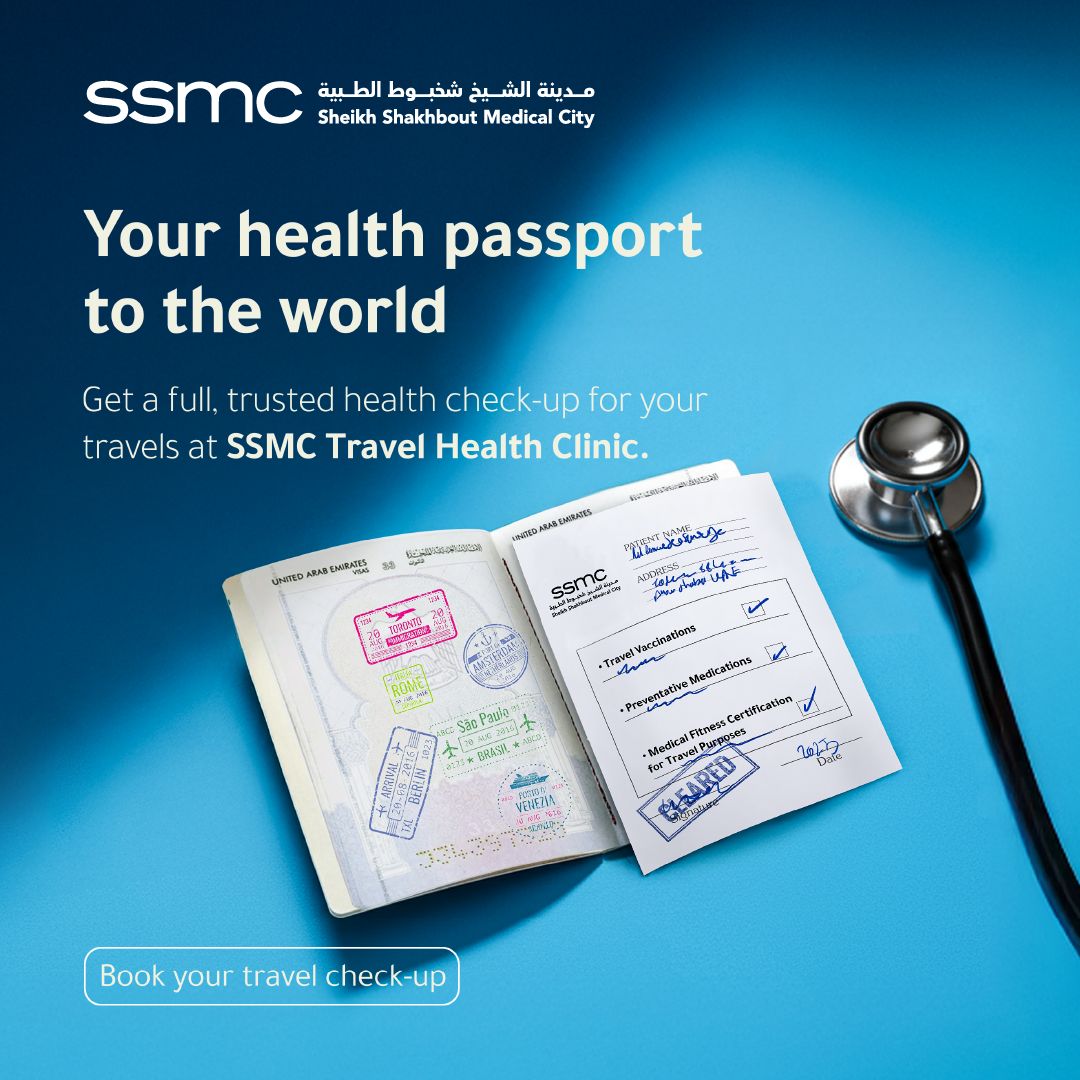 Sheikh Shakhbout Medical City - SSMC ad