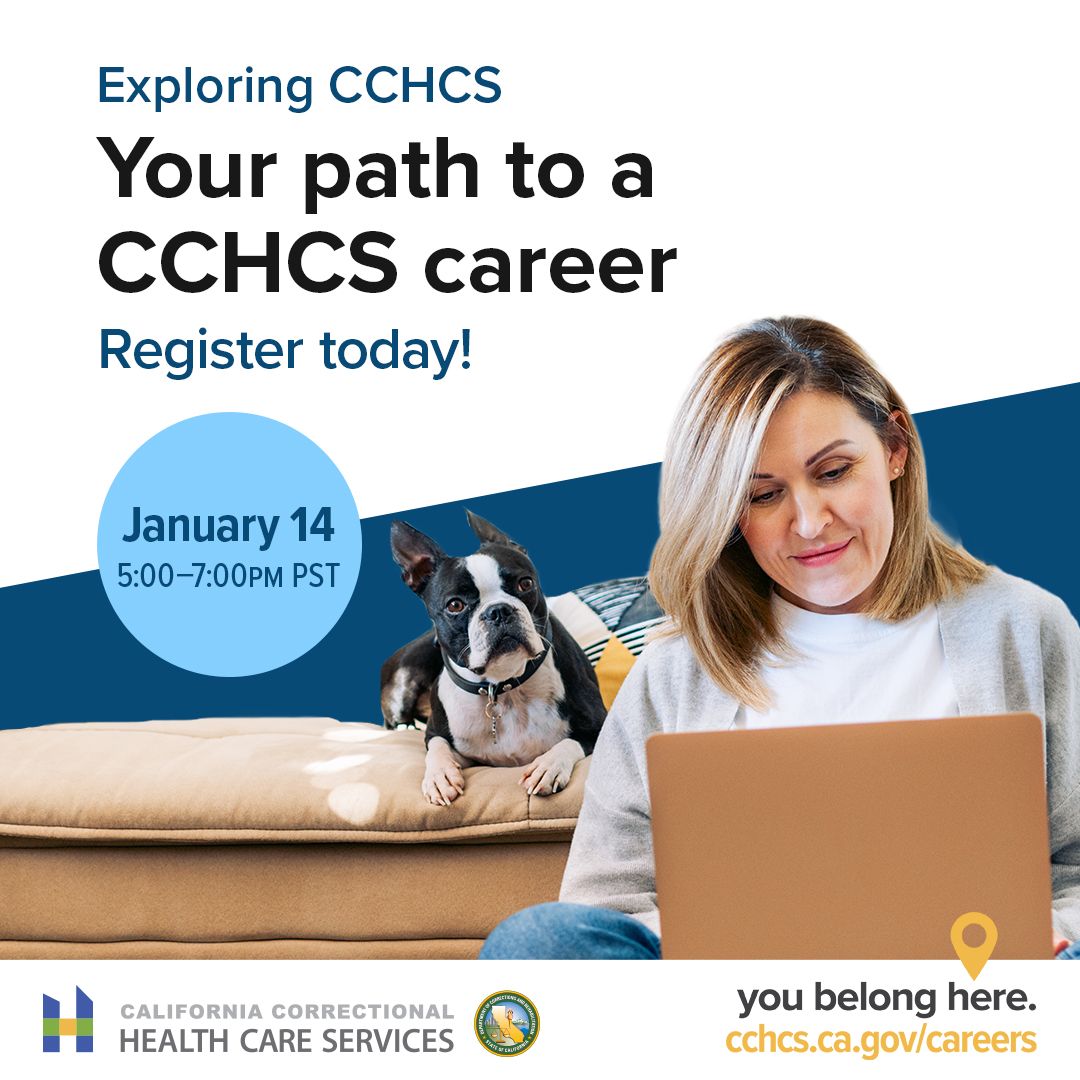 California Correctional Health Care Services ad