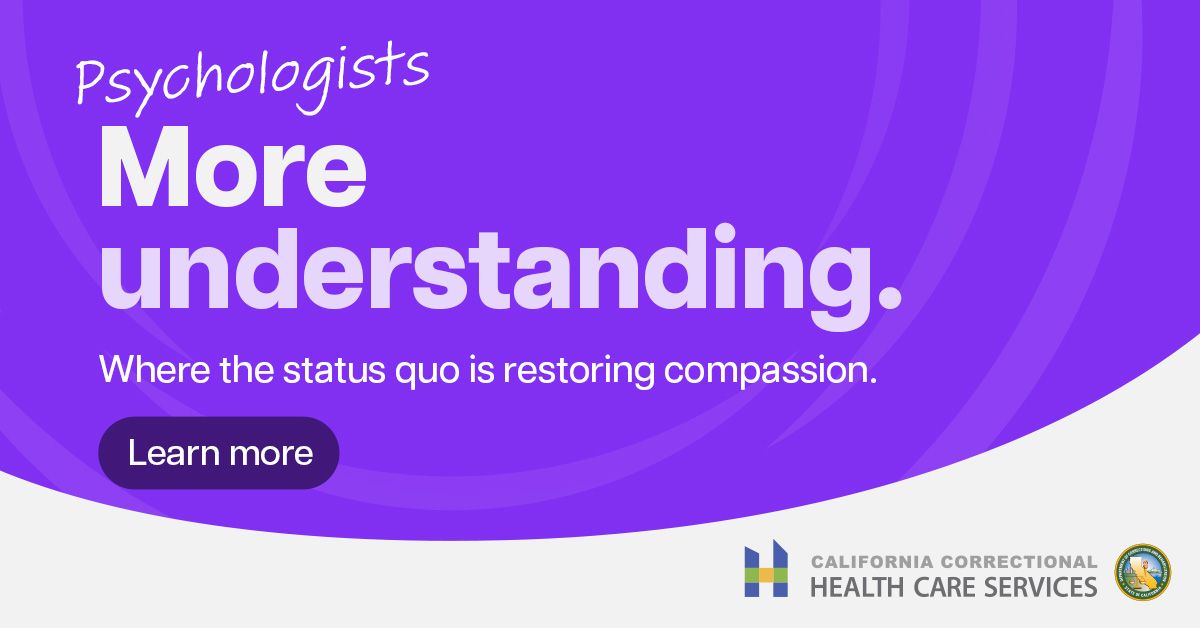 California Correctional Health Care Services ad
