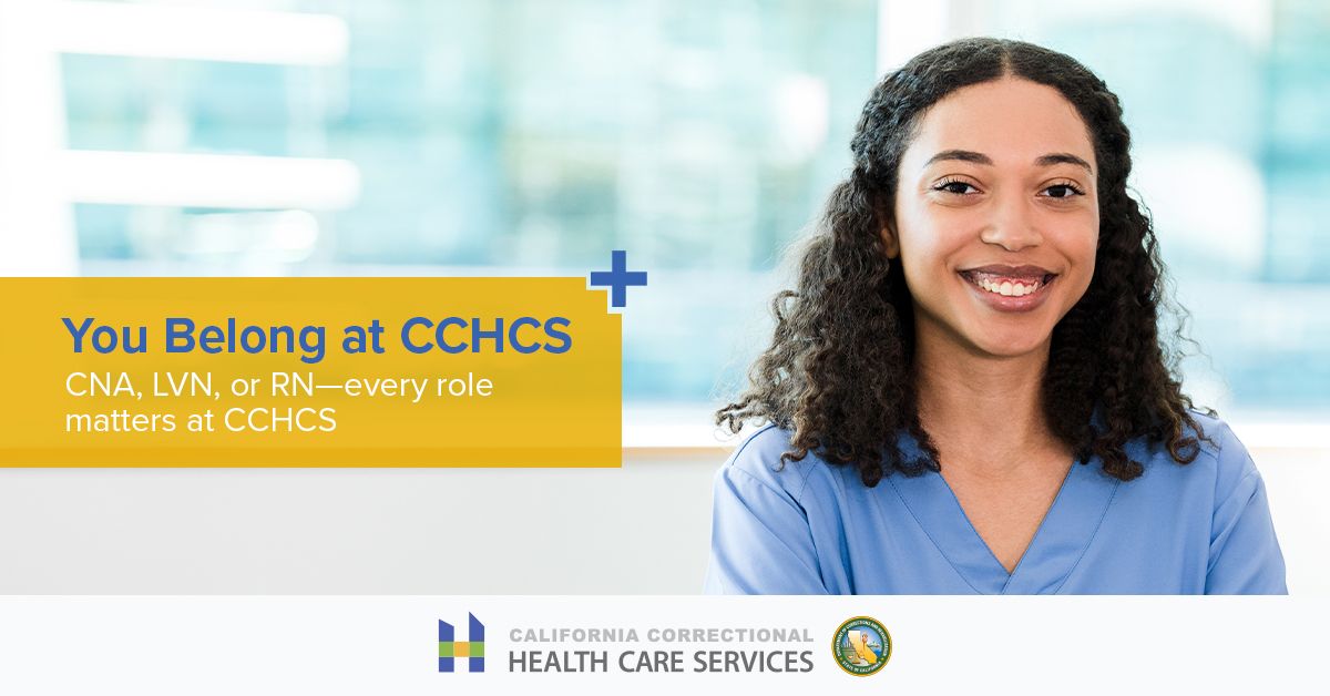 California Correctional Health Care Services ad