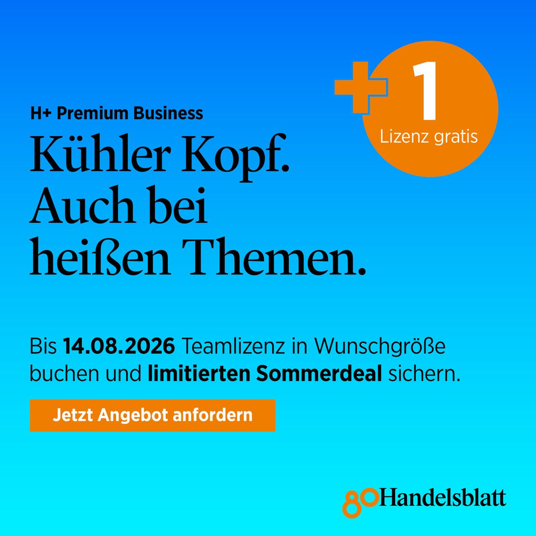 Handelsblatt ad