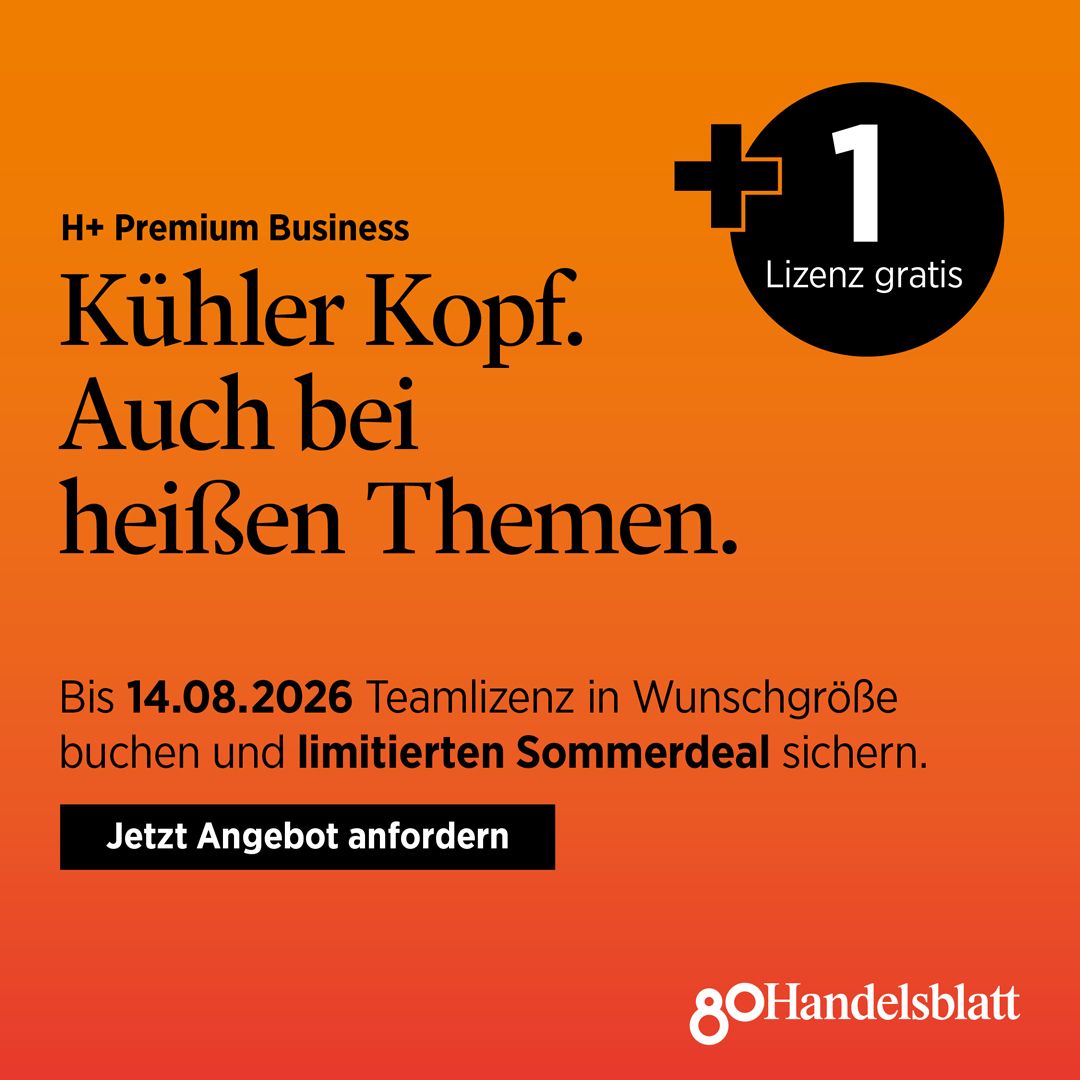 Handelsblatt ad
