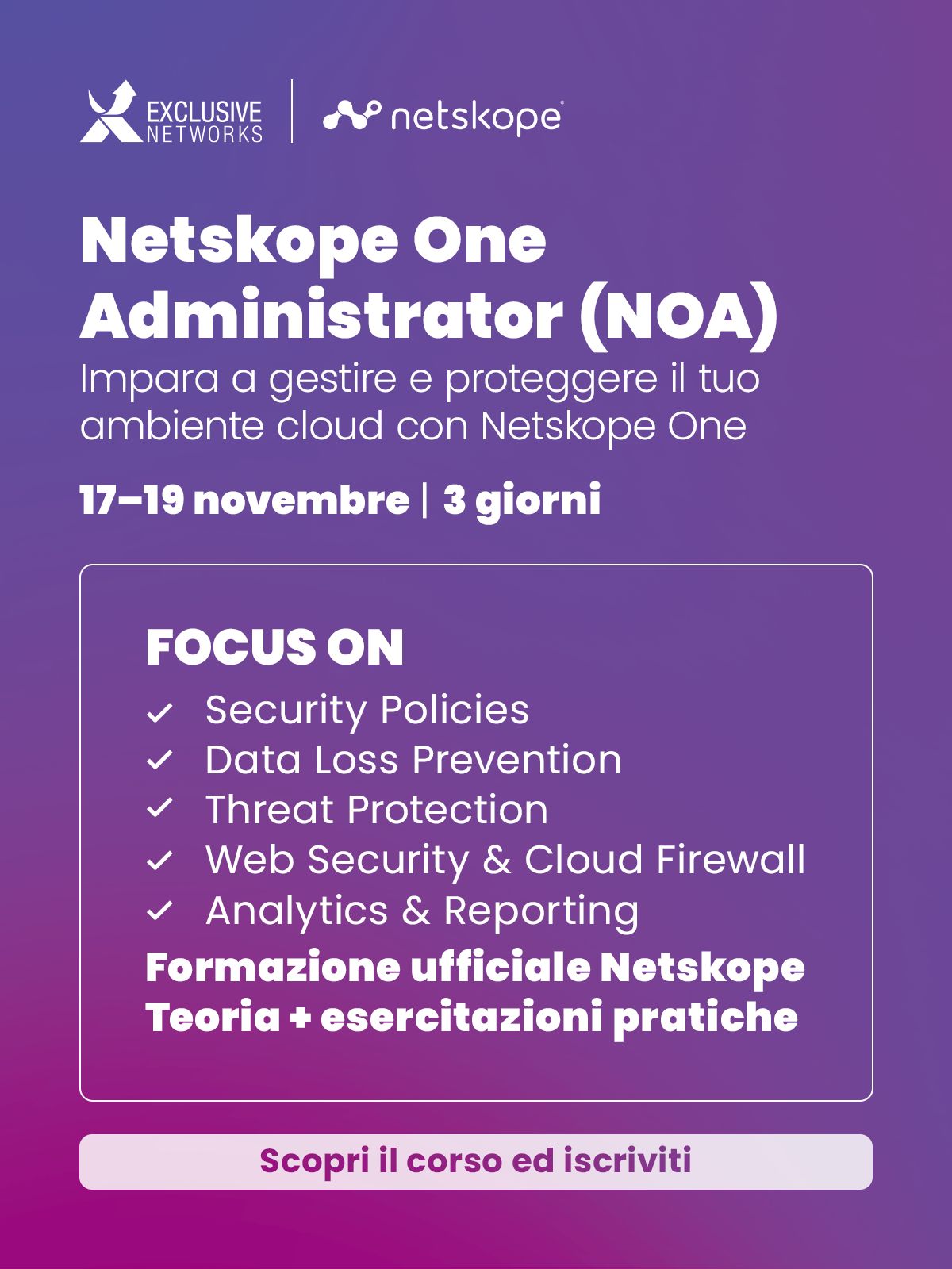 Exclusive Networks Italia ad