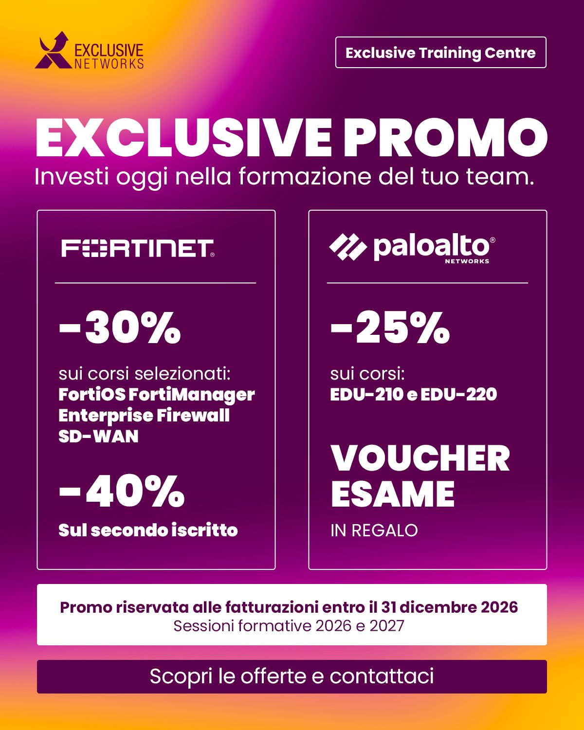 Exclusive Networks Italia ad