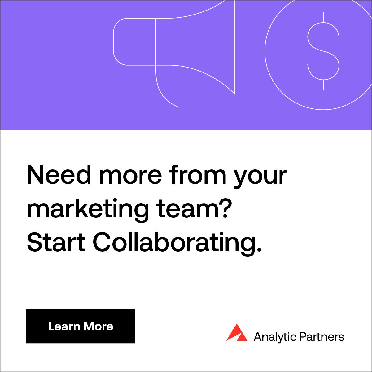 Analytic Partners ad