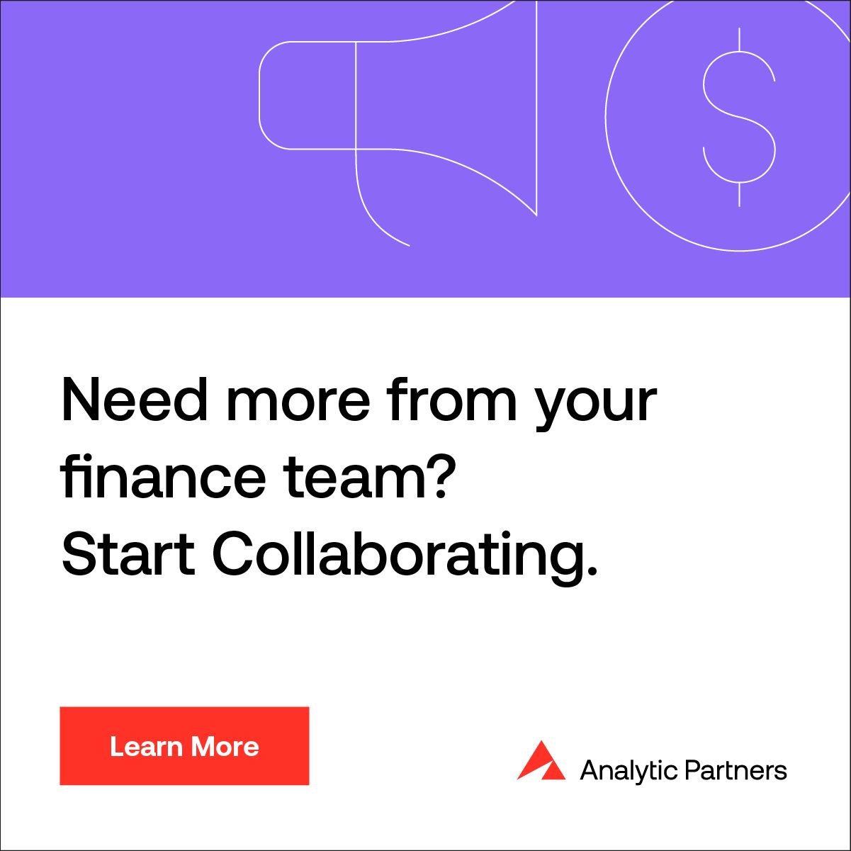 Analytic Partners ad