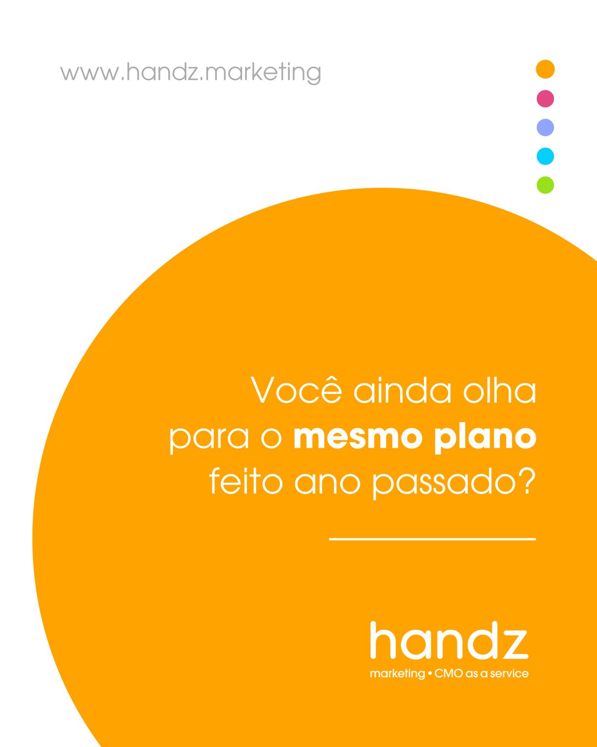 handz | marketing • CMO as a service ad