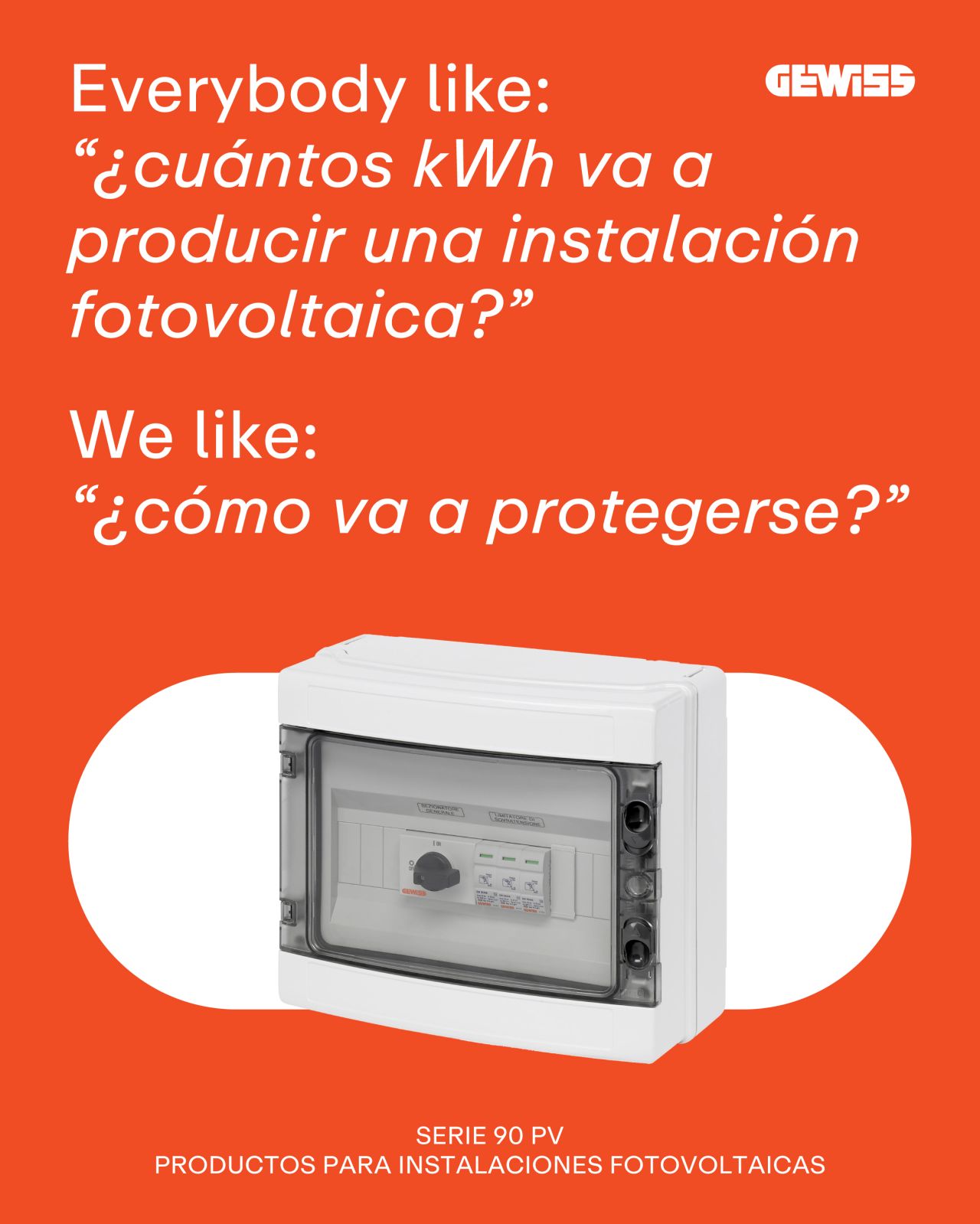 Gewiss Ibérica ad