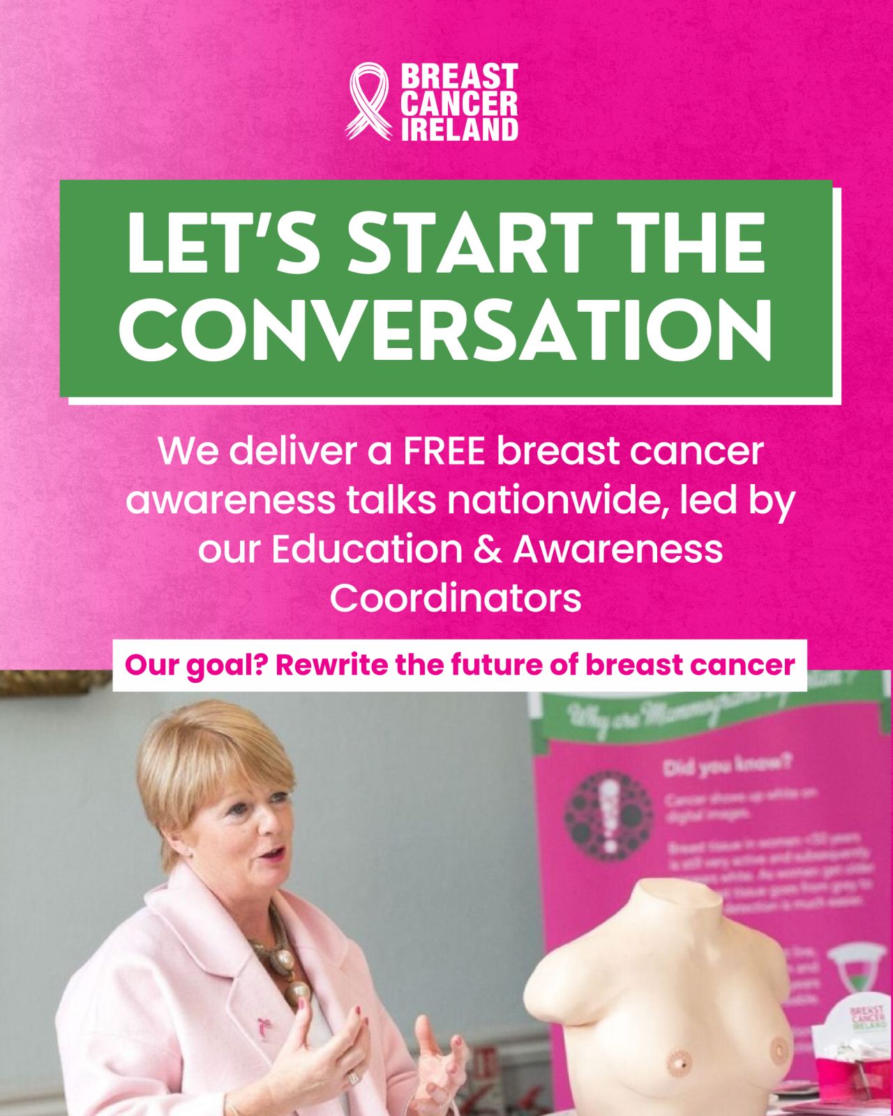 Breast Cancer Ireland ad