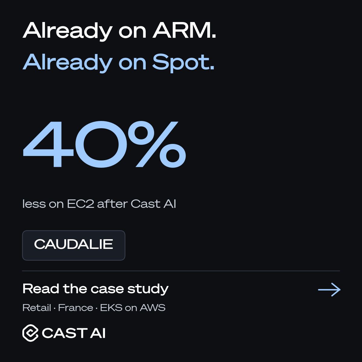 Cast AI ad