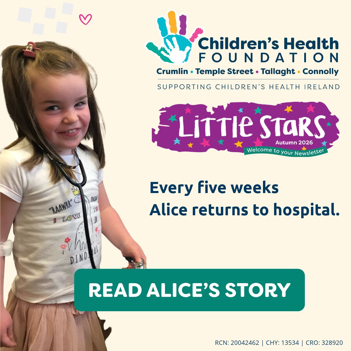 Children's Health Foundation ad