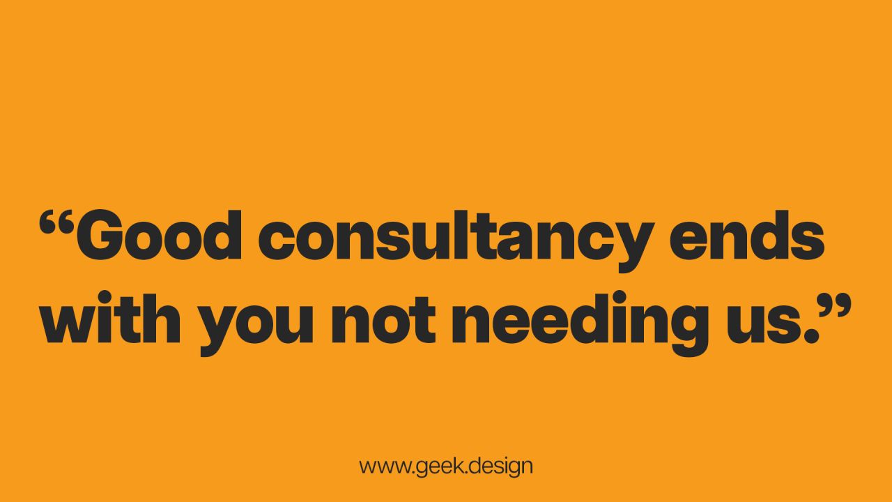 Geek Designs ad