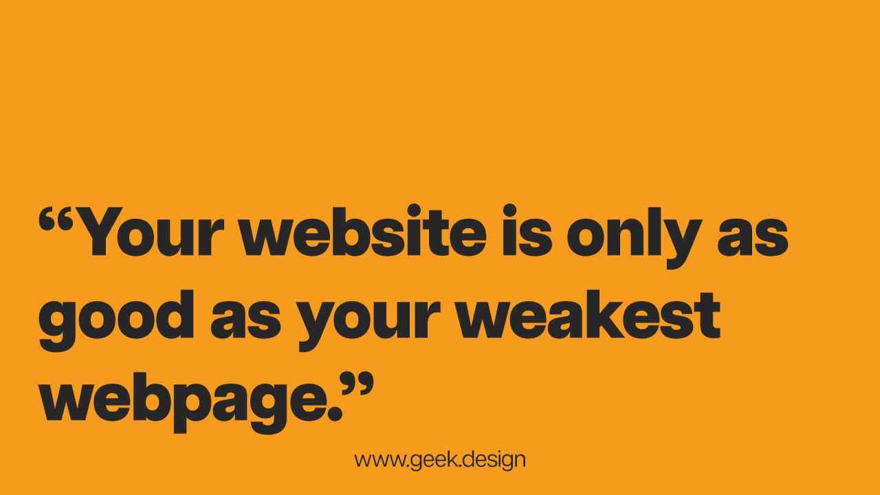 Geek Designs ad