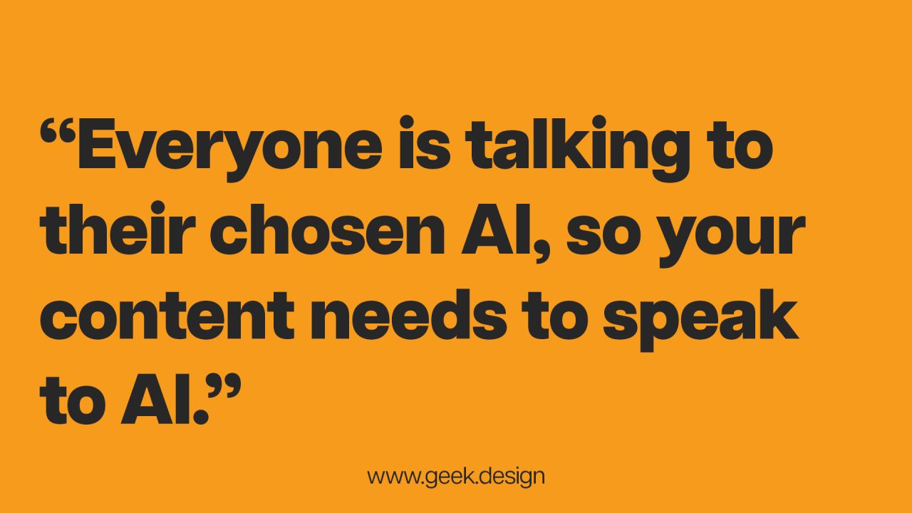 Geek Designs ad