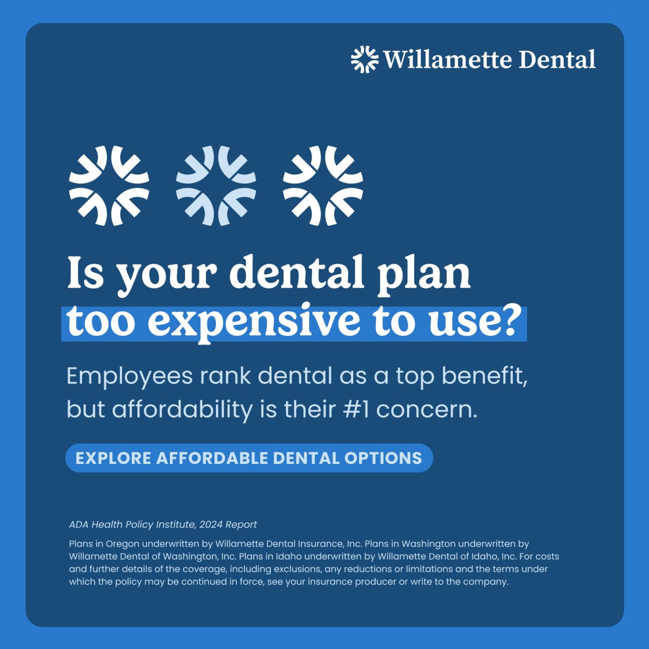Willamette Dental ad